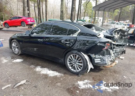 2019 Infiniti Q50 3.0T Luxe z USA, uszkodzony, nr VIN JN1EV7AP9KM518487